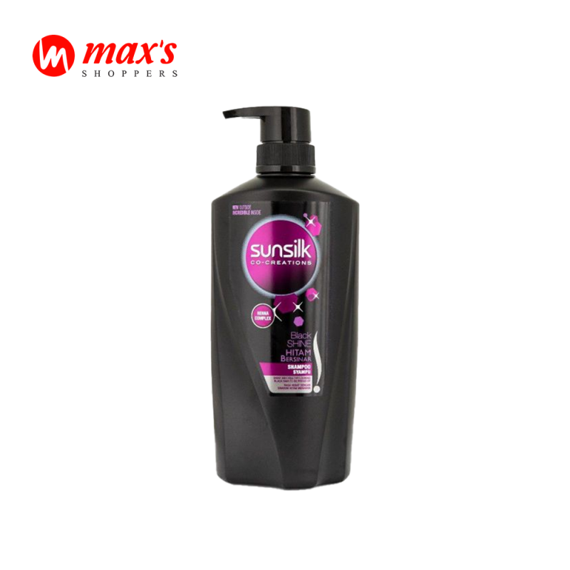Sunsilk Co-Creation Hena Complex Black Shine Hitam BerShinar Shampoo-650ml-Thailand