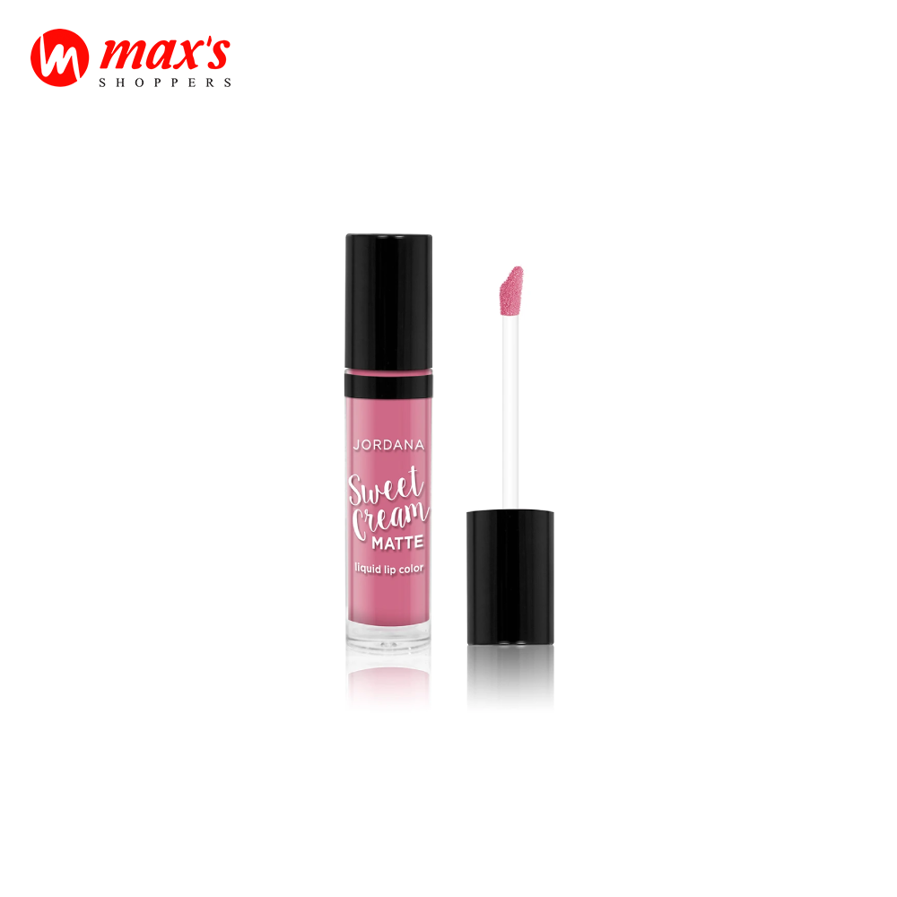 Jordana Sweet Cream Matte Liquid Lip Color - Rose Macaron
