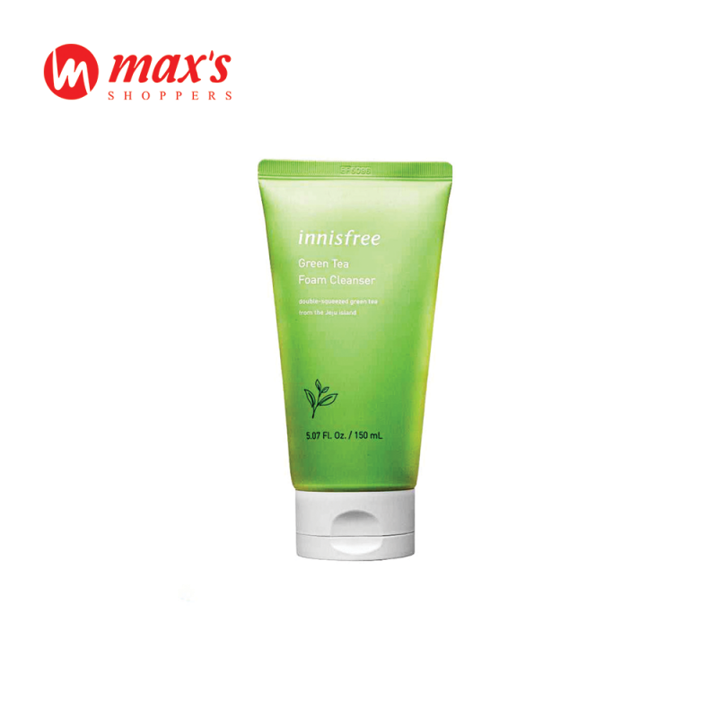 innisfree green tea foam cleanser 150g