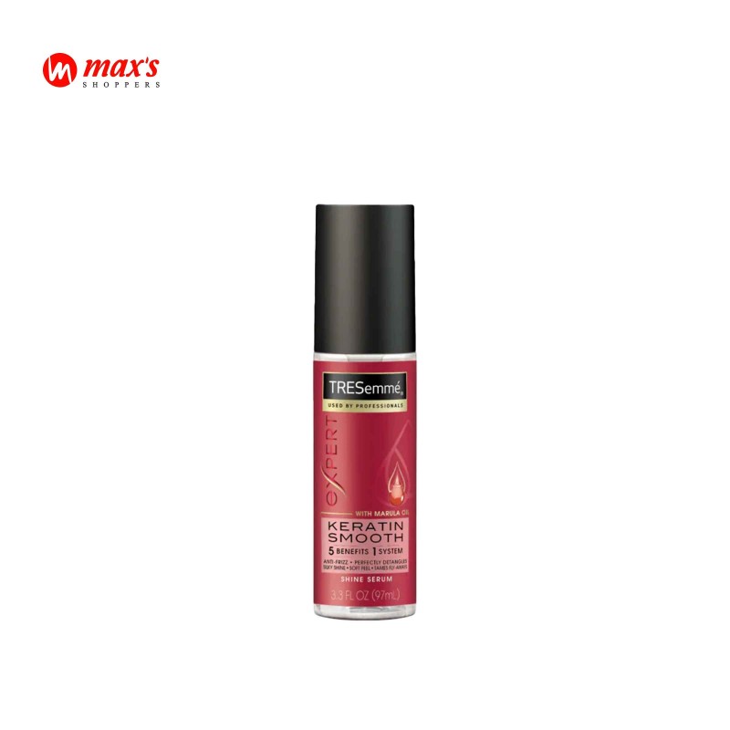 tresemme keratin smooth hair shine anti-frizz serum 97ml