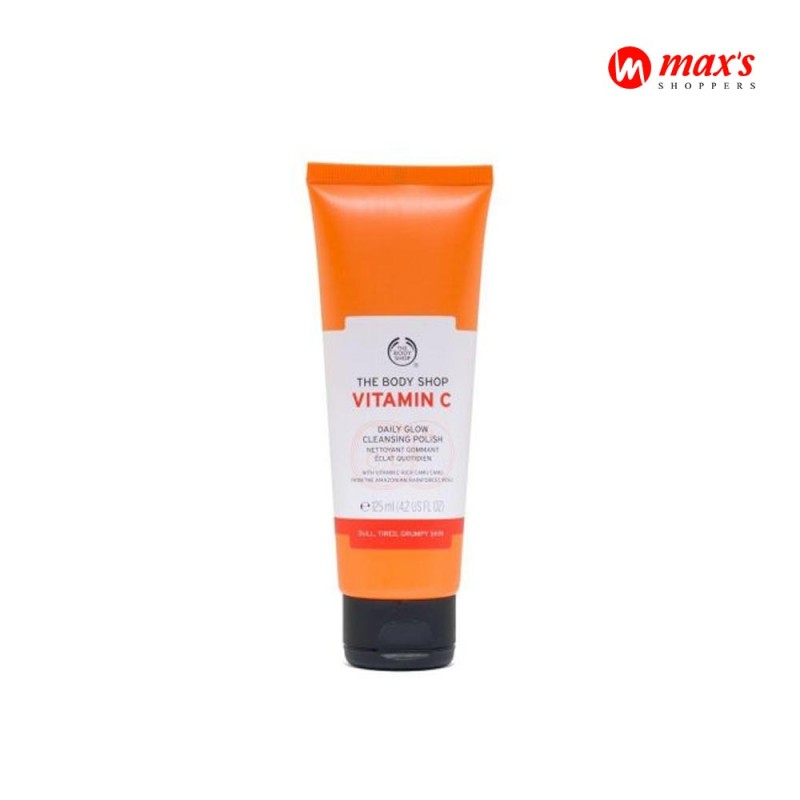 The body shop vitamin c glow boosting cleansing polish 125ml
