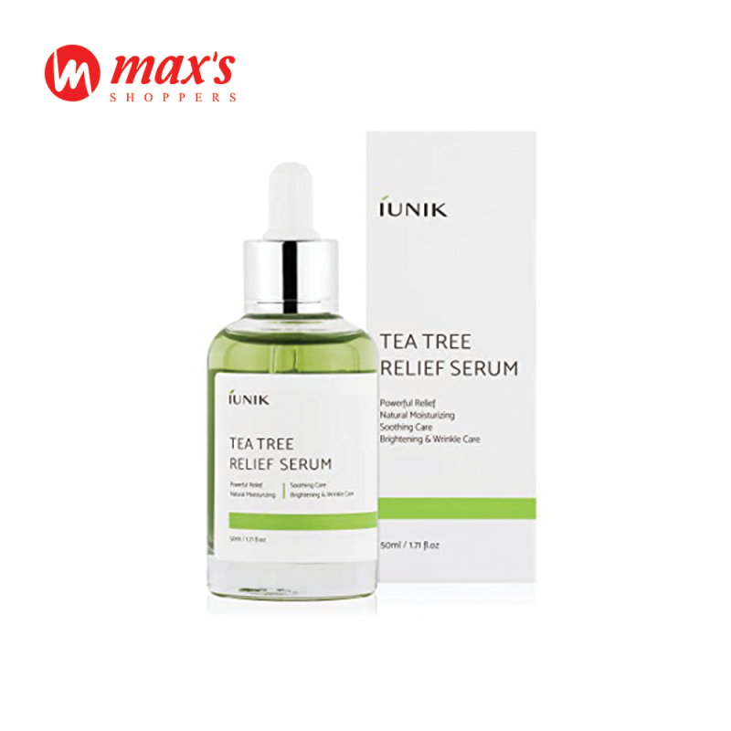 iunik tea tree relief serum 50ml