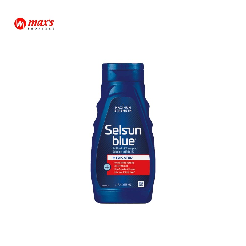 selsun blue shampoo maximum strength shampoo 325ml