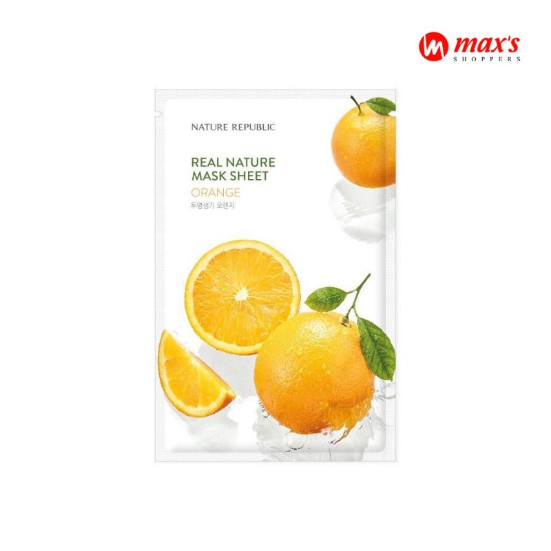 Nature Republic Real Nature Orange Mask Sheet