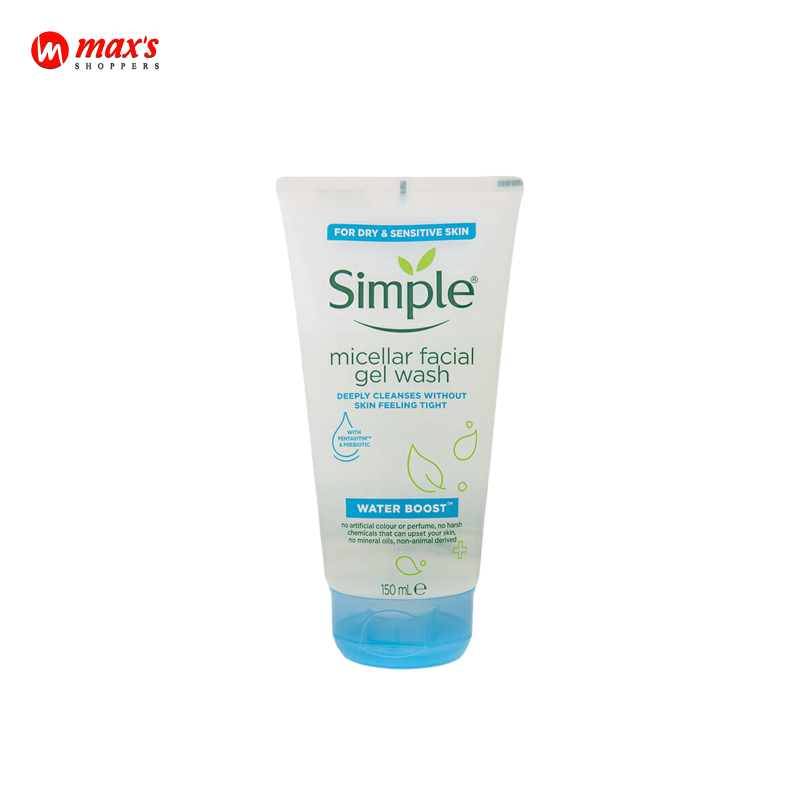 simple micellar facial gel wash 150ml