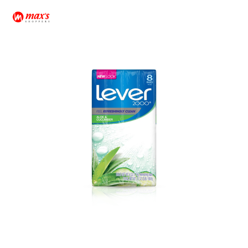 Lever 2000 Feel Refreshingly Clean Aloe & Cucumber Bar Pain Soap 113g