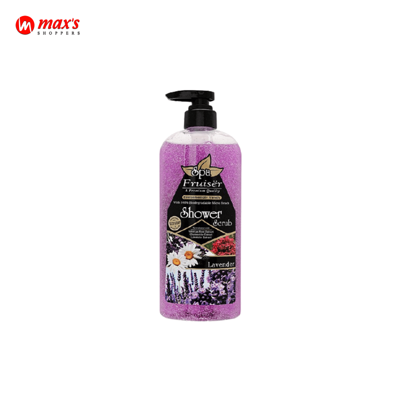 fruiser shower scrub lavender 730ml