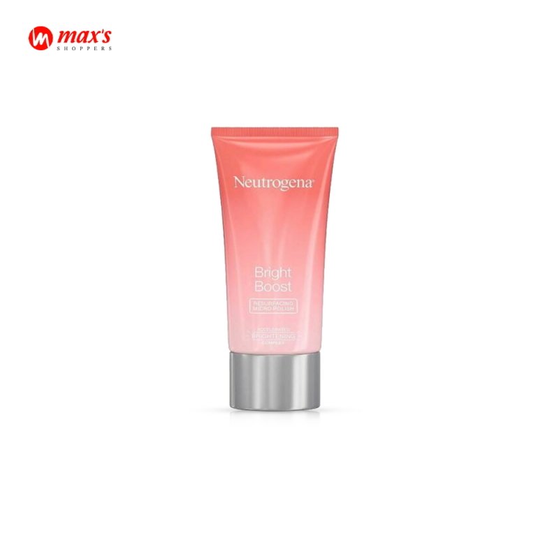 Neutrogena Bright Boost Resurfacing Micro Face Polish with Glycolic and Mandelic AHAs -75ml